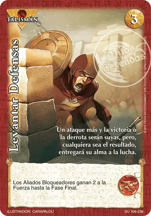 Levantar Defensas