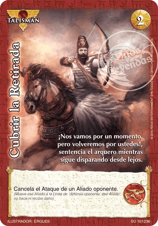 Cubrir Retirada
