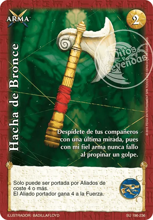 Hacha de Bronce