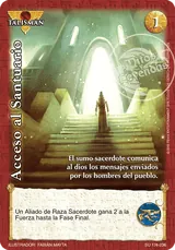Acceso al Santuario