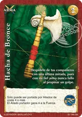 Hacha de Bronce