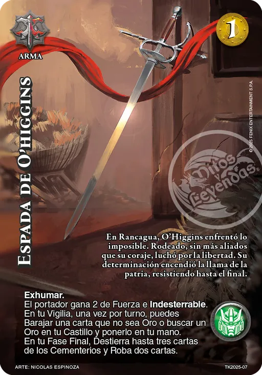 Espada de Ohiggins
