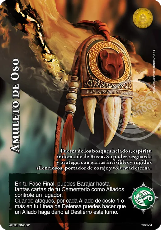Amuleto de Oso