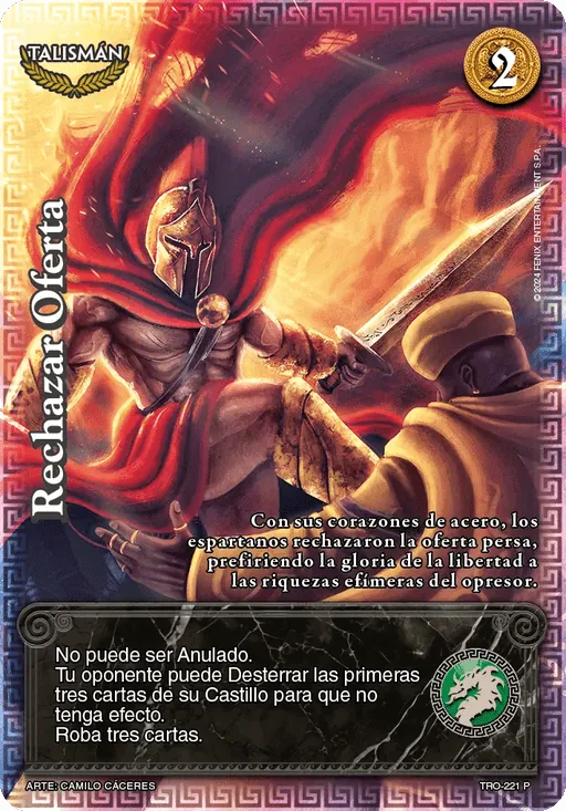 Rechazar Oferta