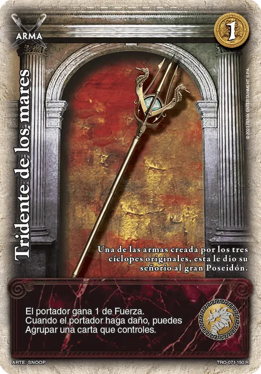 Tridente de los mares